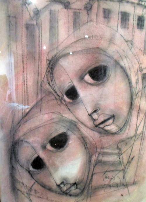 Ben Macala - Two faces - A signature piece!! Bid now
